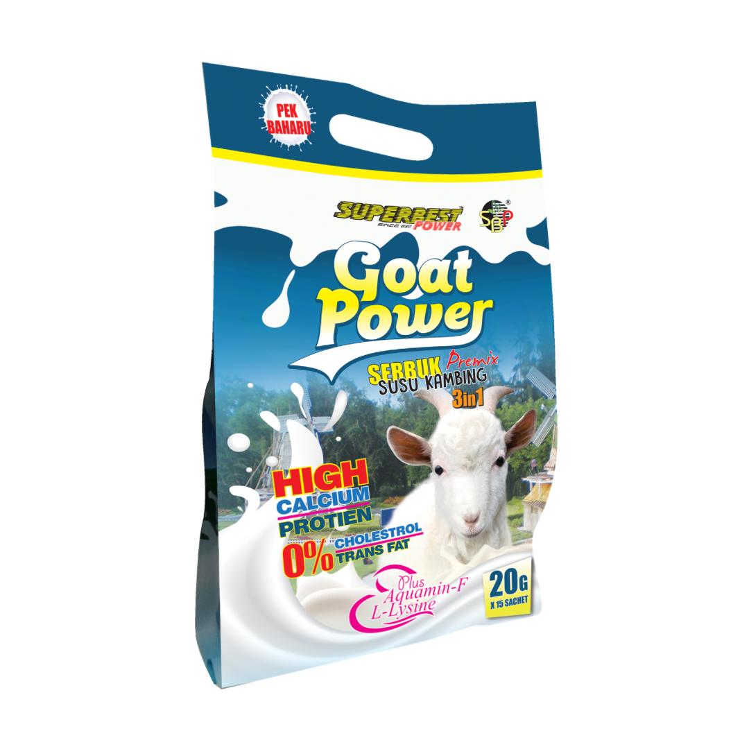 Susu Kambing Goat Power 20gm x 15 Sachets
